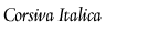 Corsiva Italica